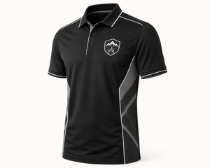 SQUARE1 custom athletic golf polo in neutral colors
