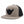 Howzit Arched Performance Snapback in mink and black, three-quarter view.